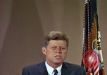 Image of President Kennedy's speech after Europe visit Washington DC USA, 1963, second 60 stock footage video 65675034038