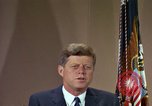 Image of President Kennedy's speech after Europe visit Washington DC USA, 1963, second 62 stock footage video 65675034038