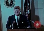 Image Le président américain John F Kennedy parle de voyage en Europe Washington DC USA, 1963, de la seconde 60 séquences d'archives historiques vidéo 65675034048