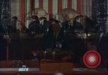 Image of Lyndon B Johnson addresses congress Washington DC USA, 1963, second 1 stock footage video 65675034070