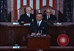 Image of Lyndon B Johnson addresses congress Washington DC USA, 1963, second 6 stock footage video 65675034070