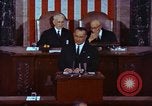 Image of Lyndon B Johnson addresses congress Washington DC USA, 1963, second 21 stock footage video 65675034070