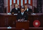 Image of Lyndon B Johnson addresses congress Washington DC USA, 1963, second 24 stock footage video 65675034070