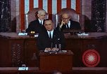 Image of Lyndon B Johnson addresses congress Washington DC USA, 1963, second 30 stock footage video 65675034070