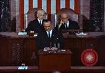 Image of Lyndon B Johnson addresses congress Washington DC USA, 1963, second 31 stock footage video 65675034070