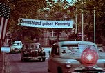 Image of John F Kennedy Bonn Germany, 1963, second 58 stock footage video 65675034079