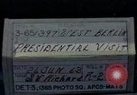 Image of John F Kennedy Berlin West Germany, 1963, second 1 stock footage video 65675034088