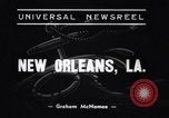 Standbild argentinische Kadetten New Orleans Louisiana USA, 1938, aus Sekunde 4 historischem Filmmaterial Videoclip 65675034093