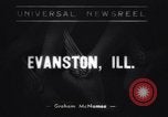 Standbild Athleten racing auf der Spur Evanston Illinois USA, 1938, aus Sekunde 1 historischem Filmmaterial Videoclip 65675034096