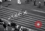 Standbild Athleten racing auf der Spur Evanston Illinois USA, 1938, aus Sekunde 26 historischem Filmmaterial Videoclip 65675034096
