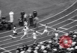 Standbild Athleten racing auf der Spur Evanston Illinois USA, 1938, aus Sekunde 35 historischem Filmmaterial Videoclip 65675034096
