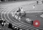 Standbild Athleten racing auf der Spur Evanston Illinois USA, 1938, aus Sekunde 55 historischem Filmmaterial Videoclip 65675034096