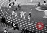 Standbild Athleten racing auf der Spur Evanston Illinois USA, 1938, aus Sekunde 56 historischem Filmmaterial Videoclip 65675034096