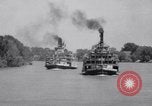Image of Port of Stockton steamboat  Sacramento California USA, 1938, second 10 stock footage video 65675034097