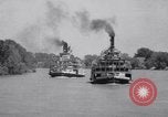 Image of Port of Stockton steamboat  Sacramento California USA, 1938, second 11 stock footage video 65675034097