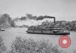 Image of Port of Stockton steamboat  Sacramento California USA, 1938, second 12 stock footage video 65675034097