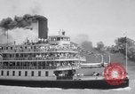 Image of Port of Stockton steamboat  Sacramento California USA, 1938, second 16 stock footage video 65675034097
