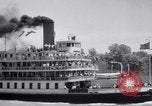 Image of Port of Stockton steamboat  Sacramento California USA, 1938, second 17 stock footage video 65675034097