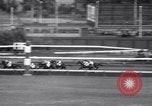 Image of Horse Race at Suffolk Downs Boston Massachusetts USA, 1938, second 49 stock footage video 65675034098