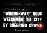 Immagine di In modo errato Doug New Orleans Louisiana USA, 1938, secondo 1 filmato di repertorio 65675034107