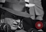 Standbild Roosevelt spricht sich gegen Expansionismus aus Key West Florida USA, 1939, aus Sekunde 19 historischem Filmmaterial Videoclip 65675034116