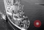 Standbild Neues Schiff RMS Mauretania New York United States USA, 1939, aus Sekunde 16 historischem Filmmaterial Videoclip 65675034120