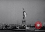 Standbild Neues Schiff RMS Mauretania New York United States USA, 1939, aus Sekunde 33 historischem Filmmaterial Videoclip 65675034120