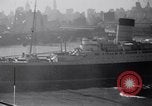 Standbild Neues Schiff RMS Mauretania New York United States USA, 1939, aus Sekunde 41 historischem Filmmaterial Videoclip 65675034120