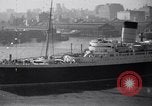 Standbild Neues Schiff RMS Mauretania New York United States USA, 1939, aus Sekunde 44 historischem Filmmaterial Videoclip 65675034120
