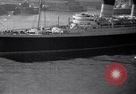 Standbild Neues Schiff RMS Mauretania New York United States USA, 1939, aus Sekunde 45 historischem Filmmaterial Videoclip 65675034120
