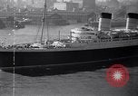 Standbild Neues Schiff RMS Mauretania New York United States USA, 1939, aus Sekunde 46 historischem Filmmaterial Videoclip 65675034120