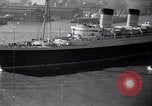 Standbild Neues Schiff RMS Mauretania New York United States USA, 1939, aus Sekunde 47 historischem Filmmaterial Videoclip 65675034120