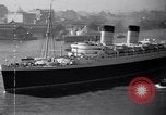 Standbild Neues Schiff RMS Mauretania New York United States USA, 1939, aus Sekunde 48 historischem Filmmaterial Videoclip 65675034120