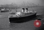 Standbild Neues Schiff RMS Mauretania New York United States USA, 1939, aus Sekunde 53 historischem Filmmaterial Videoclip 65675034120