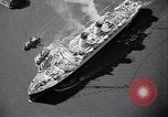 Standbild Neues Schiff RMS Mauretania New York United States USA, 1939, aus Sekunde 55 historischem Filmmaterial Videoclip 65675034120