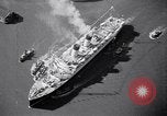 Standbild Neues Schiff RMS Mauretania New York United States USA, 1939, aus Sekunde 57 historischem Filmmaterial Videoclip 65675034120