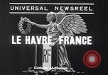 Standbild Trauerfeier für das französische U-Boot Phenix Le Havre Frankreich, 1939, aus Sekunde 8 historischem Filmmaterial Videoclip 65675034121