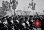 Standbild Trauerfeier für das französische U-Boot Phenix Le Havre Frankreich, 1939, aus Sekunde 44 historischem Filmmaterial Videoclip 65675034121