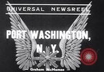 Image retards de brouillard avion Port Washington New York USA, 1939, de la seconde 3 séquences d'archives historiques vidéo 65675034123