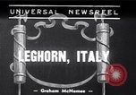 Image bataille bannières présentation Livourne Italie, 1939, de la seconde 1 séquences d'archives historiques vidéo 65675034125