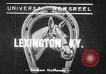 Image of race horse War Admiral Lexington Kentucky USA, 1939, second 1 stock footage video 65675034130