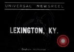 Image of race horse War Admiral Lexington Kentucky USA, 1939, second 3 stock footage video 65675034130