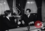 Image of Willy Brandt and John F Kennedy Washington DC USA, 1961, second 21 stock footage video 65675034136