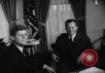 Image of Willy Brandt and John F Kennedy Washington DC USA, 1961, second 29 stock footage video 65675034136