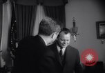 Image of Willy Brandt and John F Kennedy Washington DC USA, 1961, second 33 stock footage video 65675034136