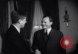 Image of Willy Brandt and John F Kennedy Washington DC USA, 1961, second 40 stock footage video 65675034136