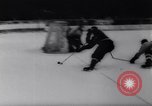 Image of ice hockey match Geneva Switzerland, 1961, second 9 stock footage video 65675034138