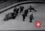 Image of ice hockey match Geneva Switzerland, 1961, second 33 stock footage video 65675034138