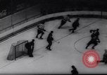 Image of ice hockey match Geneva Switzerland, 1961, second 34 stock footage video 65675034138
