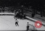 Image of ice hockey match Geneva Switzerland, 1961, second 38 stock footage video 65675034138